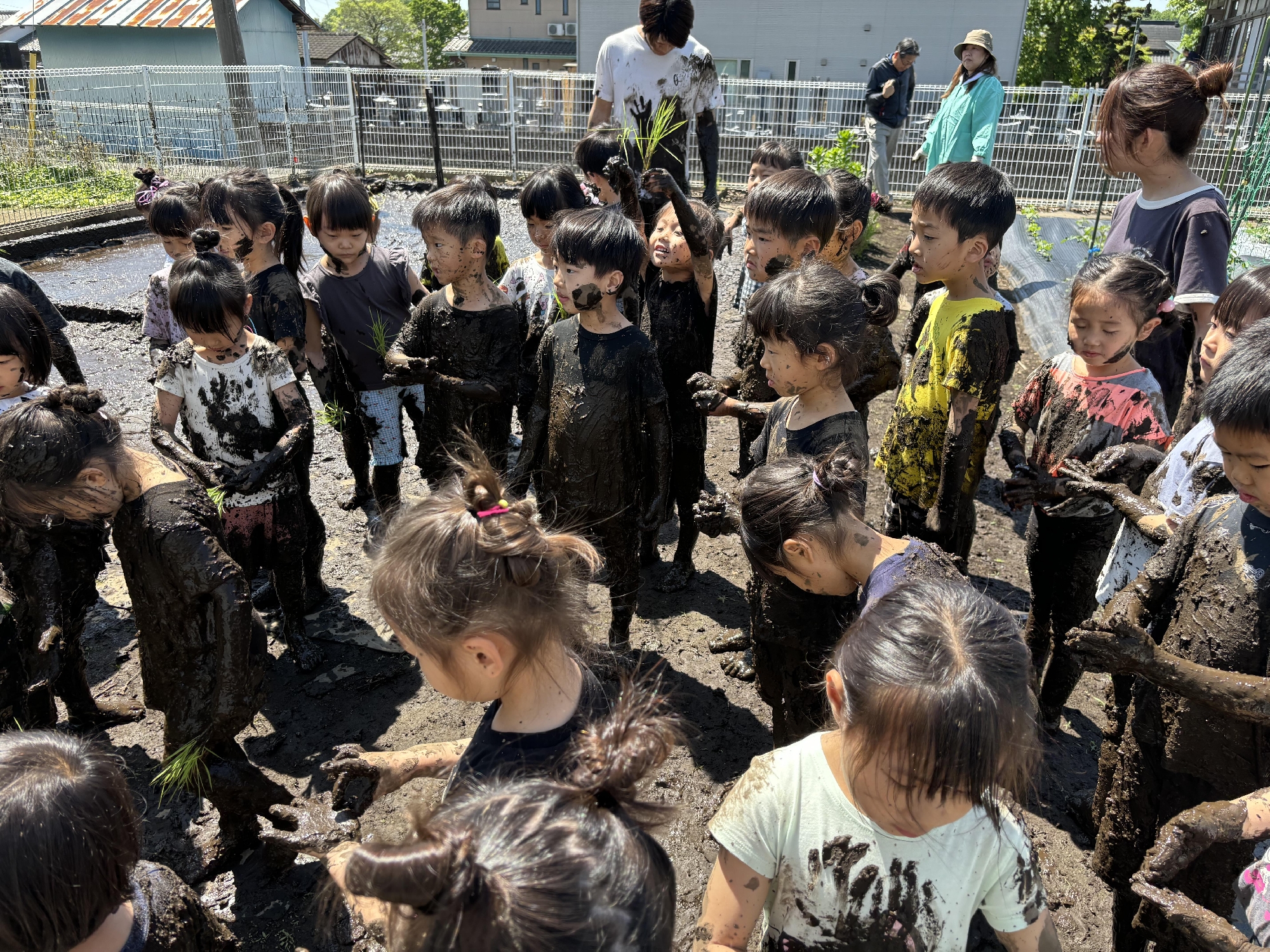田植え＆避難訓練